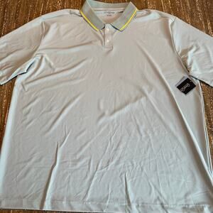 NWT Good Good Golf Great Round Textured Performance Polo Shirt Men’s Size 2XL
